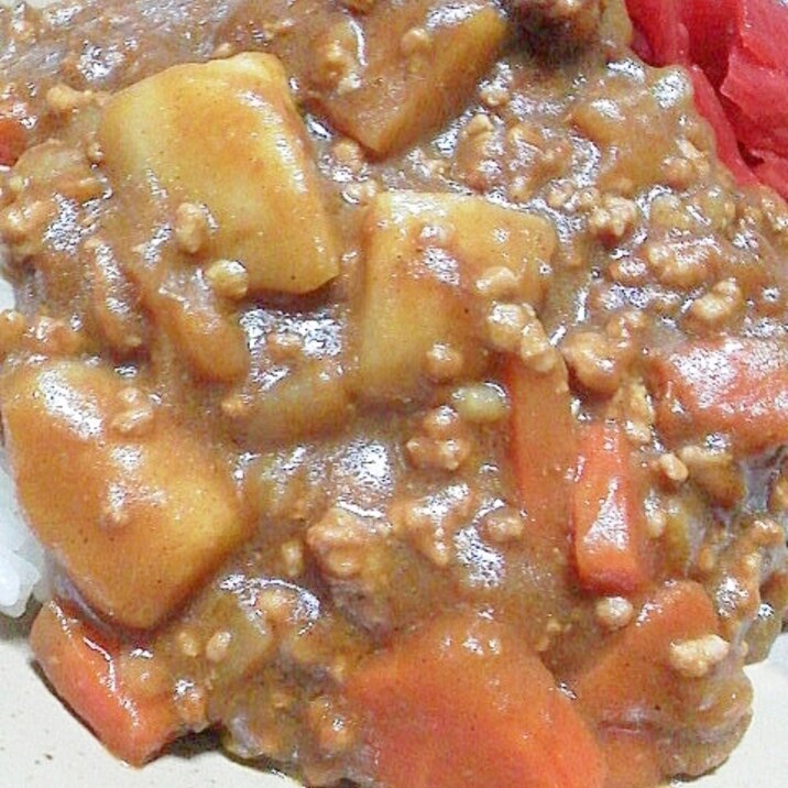 子供向けキーマカレー